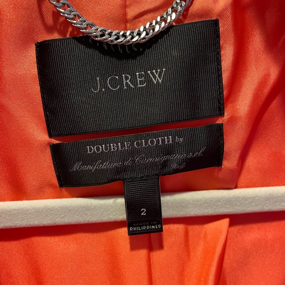 J. Crew Double Cloth Coat - Picture 2 of 3